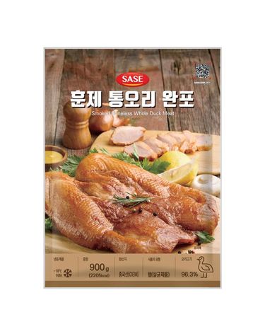 [보리보리]  훈제 통오리 완포 900g