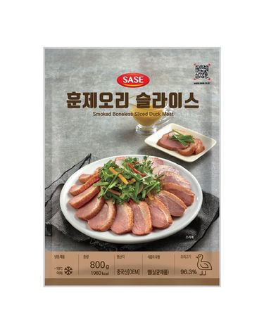 [보리보리]  훈제 오리 슬라이스 800g