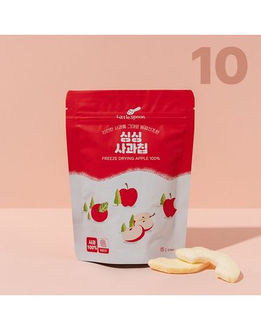 [보리보리]  싱싱 사과칩 10개 세트