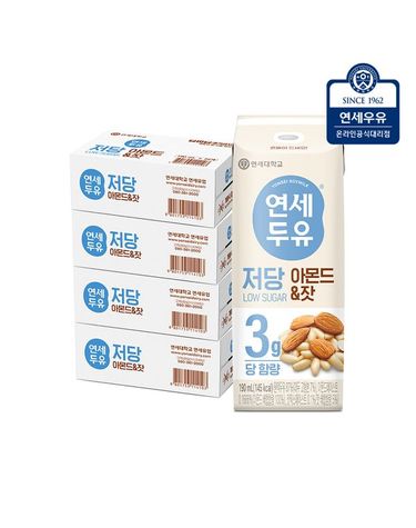 [보리보리] 연세두유 저당두유 아몬드잣 96팩