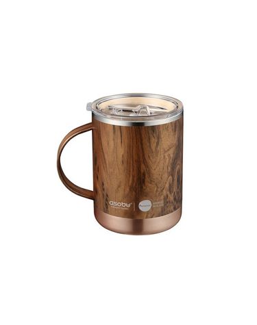 [보리보리]  스텐 진공 보온보냉 얼티밋 머그컵 360ML 우드