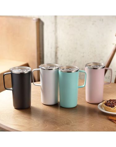 [보리보리]  스텐 진공 보온보냉 타워 머그컵 600ML