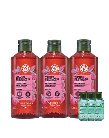 [보리보리]  라즈베리 헤어 식초 400ml 3개 + 50ml 3개