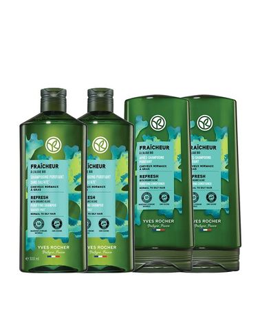 [보리보리]  알개 리프레시 샴푸 300ml 2개 + 컨디셔너 200ml 2개
