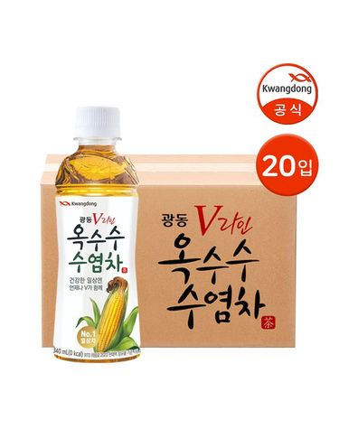 [보리보리] 광동 옥수수수염차 340ml 20입