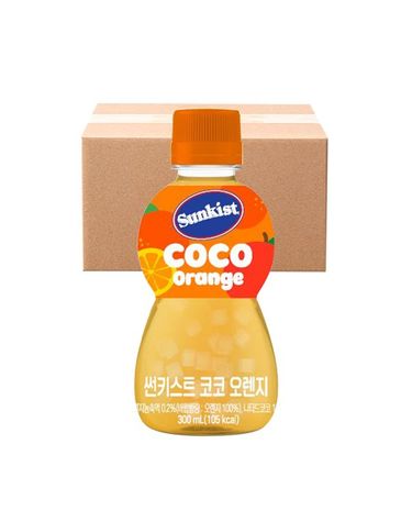 [보리보리] 썬키스트 코코 오렌지 300ml 20입