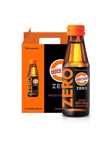 [보리보리] 광동 비타500 제로 100ml 20병 선물용 박스 동봉