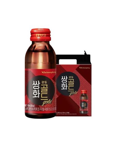 [보리보리] 광동 쌍화골드 100ml 20병 선물용 박스 동봉