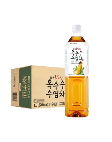 [보리보리] 광동 옥수수수염차 1.5L 12입 유/무 라벨 랜덤 발송