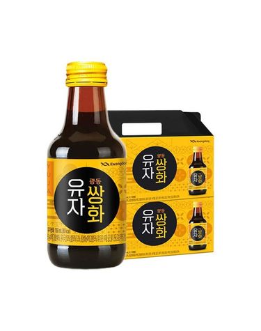 [보리보리] 광동 유자쌍화 150ml 20병 / 전통차 건강음료