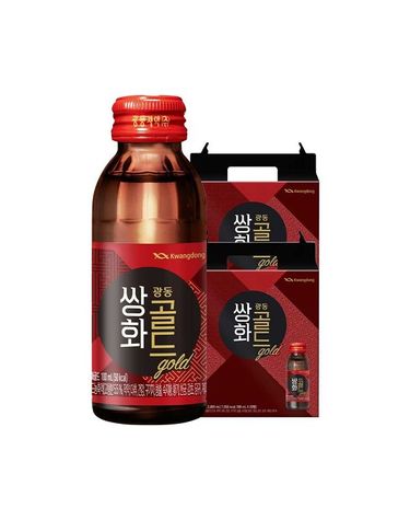 [보리보리] 광동 쌍화골드 100ml 40병 선물용 박스 동봉