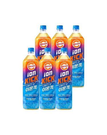 [보리보리] 광동 비타500 이온킥 제로 1.5L 6입