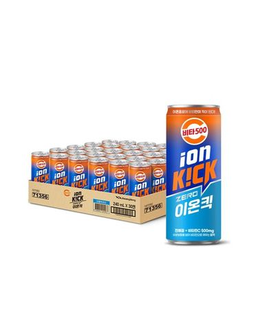 [보리보리] 광동 비타500 이온킥 제로 240ml 30캔
