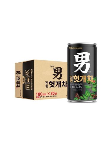 [보리보리] 광동 진한 헛개차 180ml 30캔