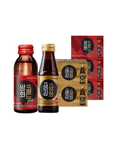 [보리보리] 광동 쌍화 혼합 쌍화골드 100ml 30병+진생강쌍화 100ml 20병