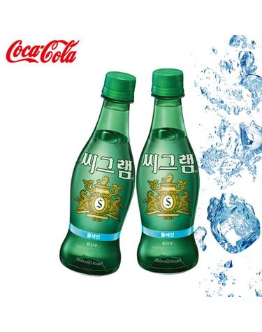 [보리보리] 코카 씨그램 플레인 350ml 24개 한박스