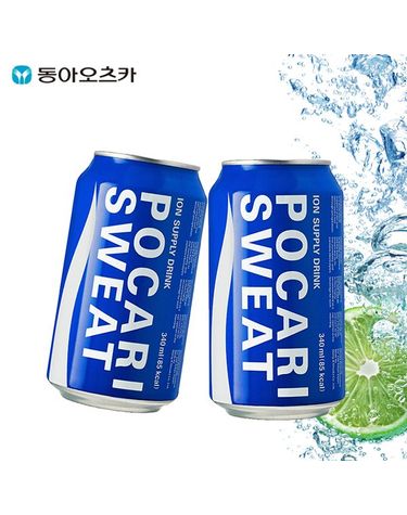 [보리보리] 동아오츠카 포카리스웨트캔 340ml24개 한박스