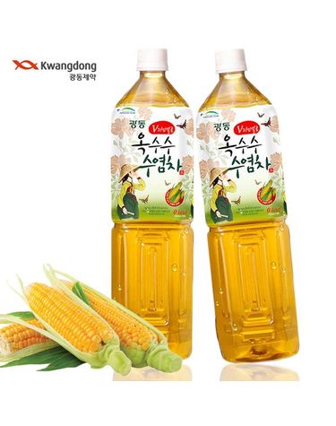 [보리보리] 광동제약 광동 옥수수 수염차 1.5L12개 한박스