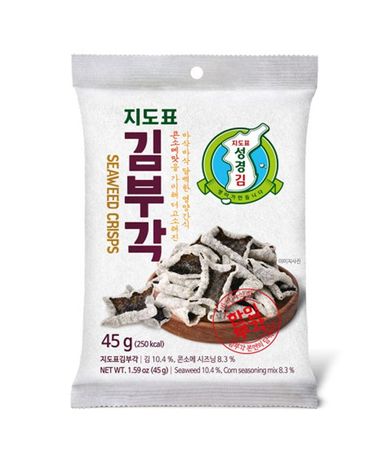 [보리보리] 지도표 성경김 김부각 45g 20개 한박스