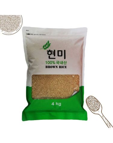 [보리보리] 남양농산 햇사래 현미 4kg 쌀 햅쌀 잡곡