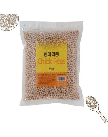 [보리보리] 남양농산 햇사래 병아리콩 2kg 콩 잡곡
