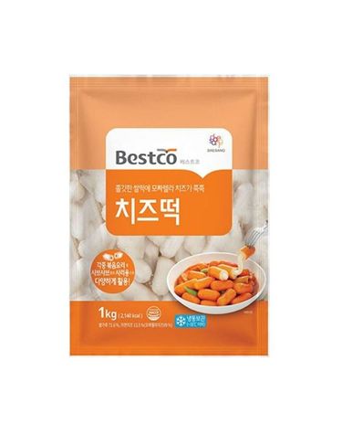 CJ프레시웨이 [보리보리] 베스트코 치즈떡 1kg+1kg