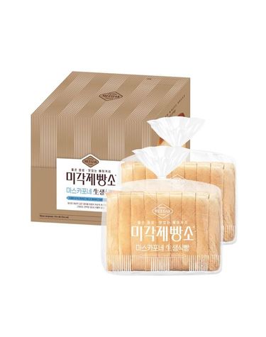 [보리보리] 미각제빵소 마스카포네 생식빵 500g 2봉