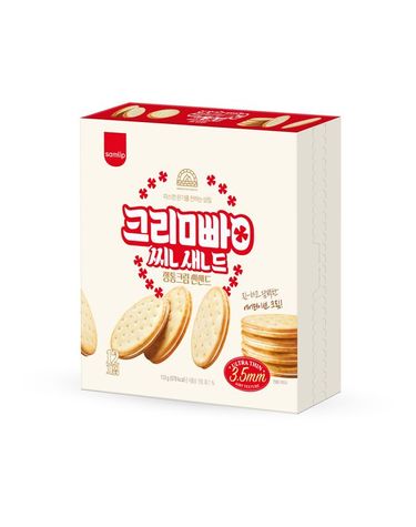 [보리보리] 삼립 정통 크림빵 씬샌드 36개입 12개입3박스