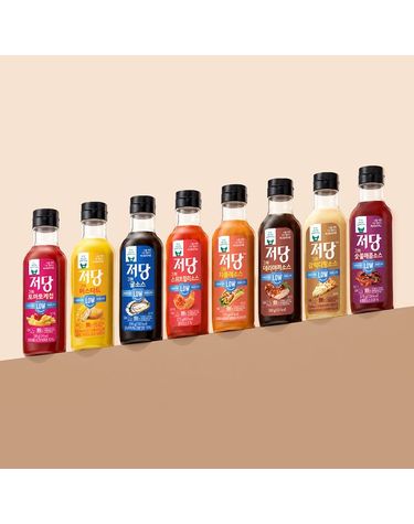 [보리보리] 피그인더가든 저당소스 8종 3개 굴소스/숯불/케찹/머스타드/칠리/치폴레/디핑 외