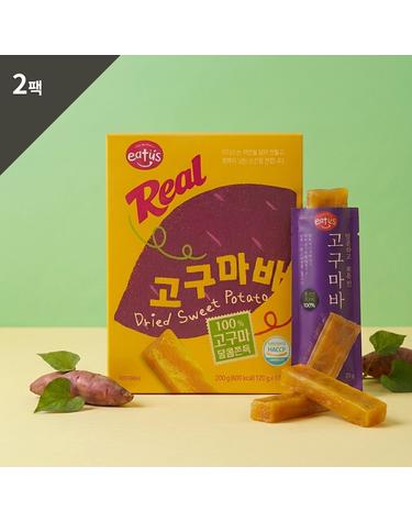 [보리보리] 100 국내산 리얼 고구마바 200g 20g x 10개입 2팩