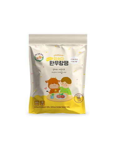 [보리보리] 아기반찬 유아식 한우랑땡 300g, 1개