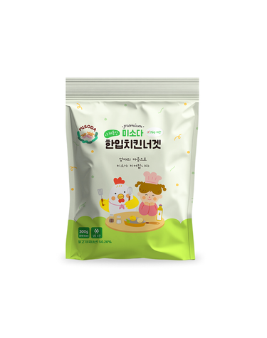 [보리보리] 아기반찬 유아식 무항생제  한입치킨너겟 300g, 1개