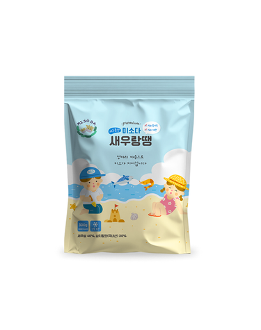 [보리보리] 아기반찬 유아식  새우랑땡 300g, 1개