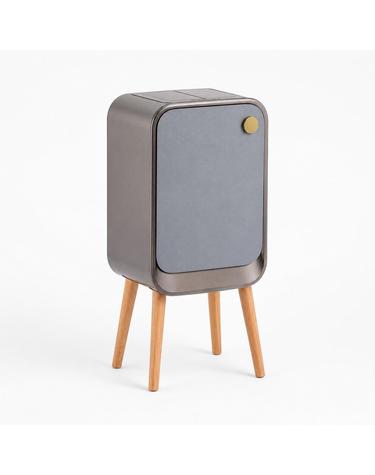 [NB] 더블 도어 센서 휴지통 20L (그레이) NB-C107K-B