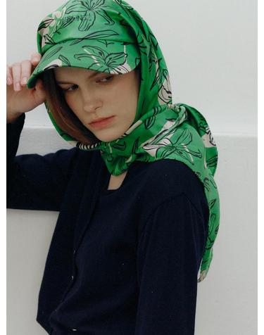 SILK BANDANA CAP