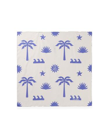 SILK PALM TREE SCARF