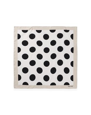 SILK POLKA DOT SCARF
