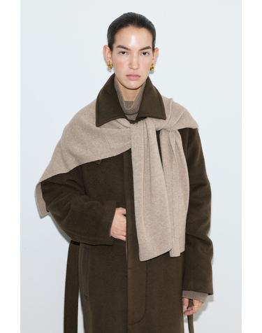 디온즈 [Pre-order] CASHMERE OVERFIT SINGLE COAT [BROWN]