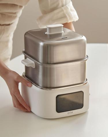 [오르테] 풀 스테인리스 2단 전기찜기/멀티쿠커 OSL-600A