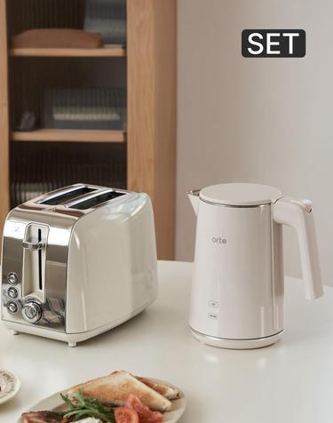 [오르테] 올스텐 1L 전기포트 + 올스텐 토스트기 SET (세트 구성)