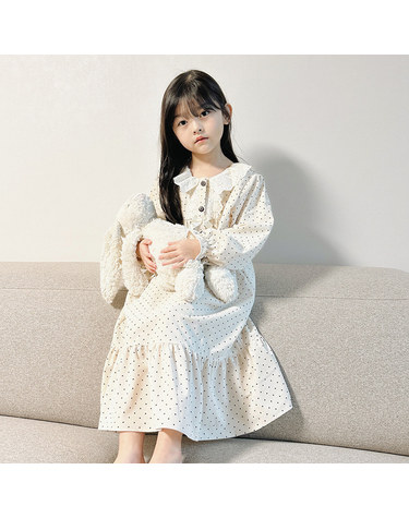 [보리보리] 여아 원피스 잠옷 어린이 공주 파자마 유아 아동 라라D원피스
