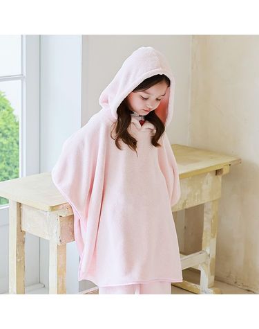 [보리보리] BAY-B 유아 목욕 가운 아기 수건 아동 뽀송이 극세사 비치가운