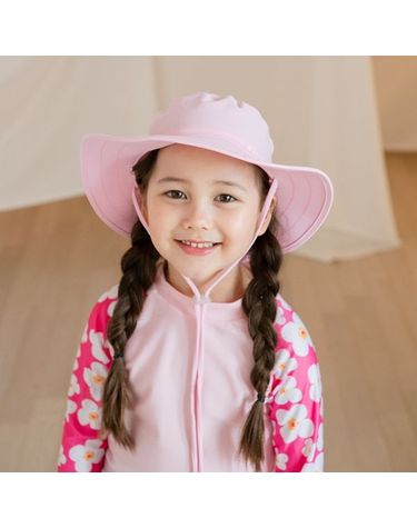 [보리보리] 썬햇 연핑크 / 아기 유아동 자외선 차단 여름 모자