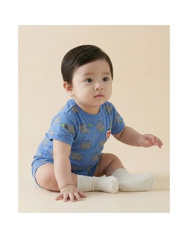 [보리보리] 베이비엘리펀트올오버 반팔점프수트 BB6EBS11BL