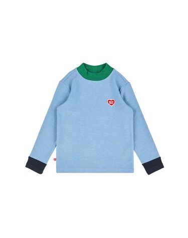 [보리보리] 컬러블럭 하프넥긴팔니트 BK5FSB25LB