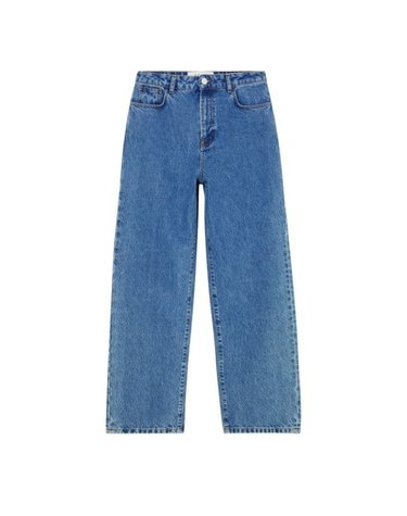 [해외직구] 26 FW 로에 ROHE Bruun 브룬 파이브 포켓 데님 진 팬츠 블루