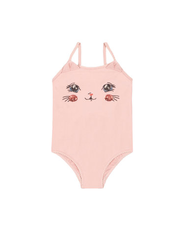 국내공식 콩제슬래드 키티 스윔수트 POWDER PINK