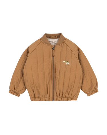 국내공식 콩제슬래드 주노 스팽글 봄버 자켓 TOBACCO BROWN