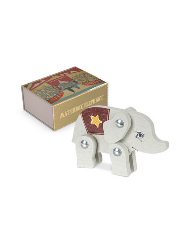 국내공식 콩제슬래드 매치박스 우드 토이 ELEPHANT