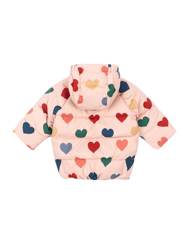 콩제슬래드 국내공식 콩제슬래드 누카 패딩 자켓 COEUR ROSE COLORE 착용컷